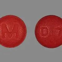 Desloratadine (Desloratadine [ des-lor-a-ta-deen ])-M D17-5 mg-Red-Round