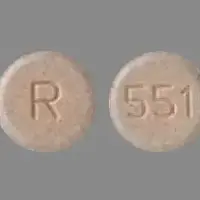 Desloratadine (Desloratadine [ des-lor-a-ta-deen ])-R 551-2.5 mg-Red-Round