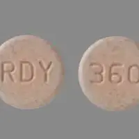 Desloratadine (Desloratadine [ des-lor-a-ta-deen ])-RDY 360-5 mg-Red-Round