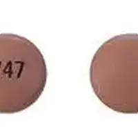 Desvenlafaxine (Desvenlafaxine [ des-ven-la-fax-een ])-747-50 mg (base)-Pink-Round