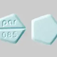 Dexamethasone (injection) (Dexamethasone (injection) [ dex-a-meth-a-sone ])-par 085-0.75 mg-Blue-Five-sided