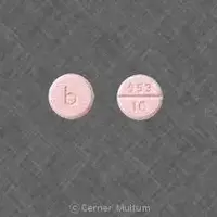 Dextroamphetamine (Dextroamphetamine [ dex-tro-am-fet-a-meen ])-b 953 10-10 mg-Round