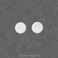 Diazepam (injection) (Diazepam (injection) [ dye-az-e-pam ])-barr 555 163-2 mg-White-Round