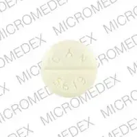 Diazepam (injection) (Diazepam (injection) [ dye-az-e-pam ])-DAN 5619 5-5 mg-Yellow-Round