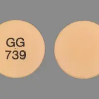 Diclofenac (Diclofenac [ dye-kloe-fen-ak ])-GG 739-75 mg-Pink-Round