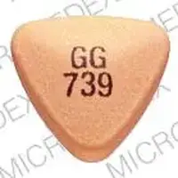 Diclofenac (Diclofenac [ dye-kloe-fen-ak ])-GG 739-75 mg-Pink-Three-sided