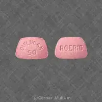 Diflucan (Fluconazole [ floo-koe-na-zole ])-DIFLUCAN 50 ROERIG-50 mg-Pink-Four-sided