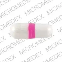 Dilantin (Phenytoin (oral) [ fen-i-toyn ])-P-D 365 P-D 365-30 mg-Pink & White-Capsule-shape