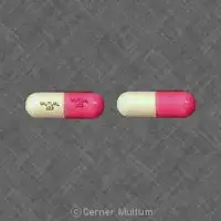 Children's allergy relief (Diphenhydramine [ dye-fen-hye-dra-meen ])-MUTUAL 103 MUTUAL 103-25 mg-Pink & White-Capsule-shape