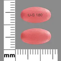 Divalproex sodium (Divalproex sodium [ dye-val-pro-ex ])-U-S 180-125 mg-Pink-Oval