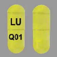 Duloxetine (Duloxetine [ du-lox-e-teen ])-LU Q01-20 mg-Green-Capsule-shape