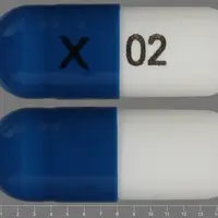 Duloxetine (Duloxetine [ du-lox-e-teen ])-X 02-30 mg-Blue & White-Capsule-shape