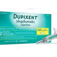 Dupixent pre-filled syringe (Dupilumab [ doo-pil-ue-mab ])-medicine-300 mg/2 mL single-dose prefilled syringe