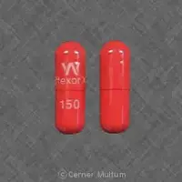 Effexor (Venlafaxine [ ven-la-fax-een ])-W Effexor XR 150-150 mg-Orange-Capsule-shape