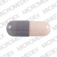 Effexor (Venlafaxine [ ven-la-fax-een ])-W Effexor XR 37.5-37.5 mg-Gray & Peach-Capsule-shape