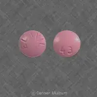 Elavil (Amitriptyline [ a-mee-trip-ti-leen ])-ELAVIL 43-100 mg-Pink-Round