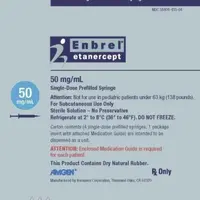 Enbrel sureclick (Etanercept [ ee-tan-er-sept ])-50 mg/mL single-dose prefilled syringe