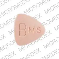 Entecavir (Entecavir [ en-tek-a-vir ])-BMS 1612-1 mg-Pink-Three-sided