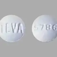 Entecavir (Entecavir [ en-tek-a-vir ])-TEVA 5786-0.5 mg-White-Round