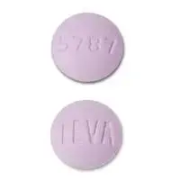 Entecavir (Entecavir [ en-tek-a-vir ])-TEVA 5787-1 mg-Pink-Round