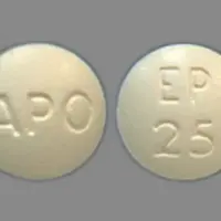 Eplerenone (Eplerenone [ ep-ler-e-none ])-APO EP 25-25 mg-Yellow-Round