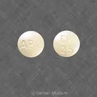 Eplerenone (Eplerenone [ ep-ler-e-none ])-APO EP 25-25 mg-Yellow-Round