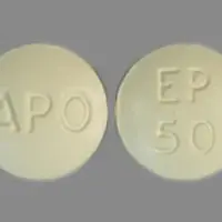 Eplerenone (Eplerenone [ ep-ler-e-none ])-APO EP 50-50 mg-Yellow-Round