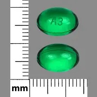 Ergocalciferol (Ergocalciferol (vitamin d2) [ er-goe-kal-sif-e-role ])-A3-50,000 USP units (ergocalciferol 1.25 mg)-Green-Oval