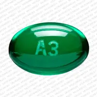 Ergocalciferol (Ergocalciferol (vitamin d2) [ er-goe-kal-sif-e-role ])-A3-50,000 USP units (ergocalciferol 1.25 mg)-Green-Oval