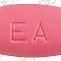 Erythromycin (Erythromycin (oral/injection) [ er-ith-roe-mye-sin ])-a EA-500 mg (erythromycin base)-Pink-Oval