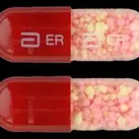 Erythromycin (systemic) (monograph) (Eryc)-a ER a ER-250 mg (erythromycin base)-Red / Clear-Capsule-shape