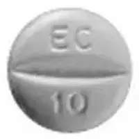 Escitalopram (Escitalopram)-M EC 10-10 mg (base)-White-Round