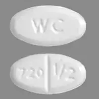 Estrace (Estradiol oral [ ess-tra-dye-ole ])-720 1/2 WC-0.5 mg-White-Oval