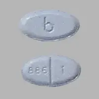 Estradiol (injection) (Estradiol (injection) [ ess-tra-dye-ol ])-b 886 1-1 mg-Purple-Oval