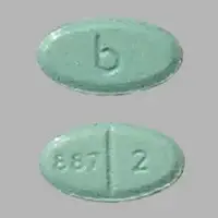 Estradiol topical (Estradiol topical [ ess-tra-dye-ol-top-ik-al ])-b 887 2-2 mg-Green-Oval