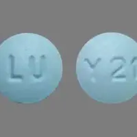 Eszopiclone (Eszopiclone [ e-zop-i-klone ])-LU Y21-1 mg-Blue-Round