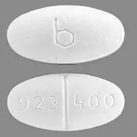 Ethambutol (Ethambutol [ eth-am-bue-tol ])-b 923 400-400 mg-White-Oval