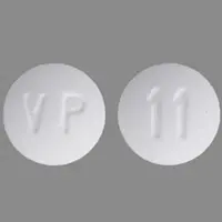 Ethambutol (Ethambutol [ eth-am-bue-tol ])-VP 11-100 mg-White-Round