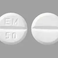 Euthyrox (Levothyroxine [ lee-voe-thye-rox-een ])-EM 50-50 mcg-White-Round