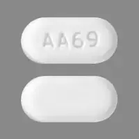 Ezetimibe (Ezetimibe)-AA69-10 mg-White-Capsule-shape