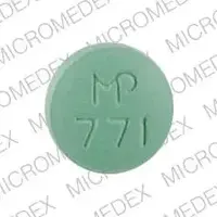 Felodipine (Felodipine [ fe-loe-di-peen ])-MP 771-2.5 mg-Green-Round