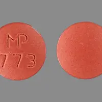 Felodipine (Felodipine [ fe-loe-di-peen ])-MP 773-10 mg-Brown-Round