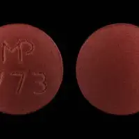 Felodipine (Felodipine [ fe-loe-di-peen ])-MP 773-10 mg-Brown-Round