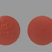 Felodipine (Felodipine [ fe-loe-di-peen ])-MP 773-10 mg-Brown-Round