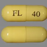 Fetzima (Levomilnacipran [ lee-voe-mil-na-si-pran ])-FL 40-40 mg-Yellow-Capsule-shape