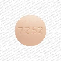 Allergy relief (fexofenadine hcl) (Fexofenadine [ fex-oh-fen-a-deen ])-7252 93-60 mg-Orange-Round