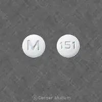 Finasteride (Finasteride [ fin-as-ter-ide ])-M 151-5 mg-White-Round