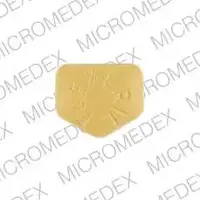 Flexeril (Cyclobenzaprine [ sye-kloe-ben-za-preen ])-FLEXERIL MSD 931-10 mg-Yellow-Five-sided