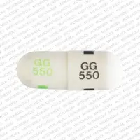 Fluoxetine (Fluoxetine [ floo-ox-e-teen ])-GG 550 GG 550-20 mg-White-Capsule-shape