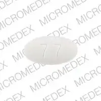 Fosamax (Alendronate [ a-len-dro-nate ])-Logo 77-35 mg-White-Oval